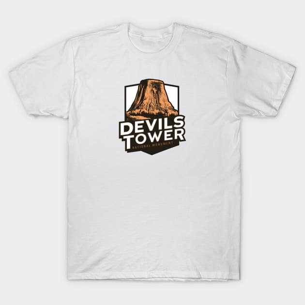 Devils Tower National Monument T-Shirt by Perspektiva